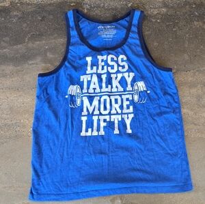 Gym gear less talky more lifty